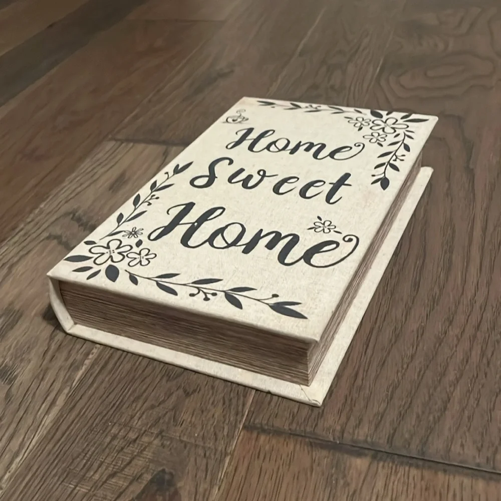 Home Sweet Home Faux Book
